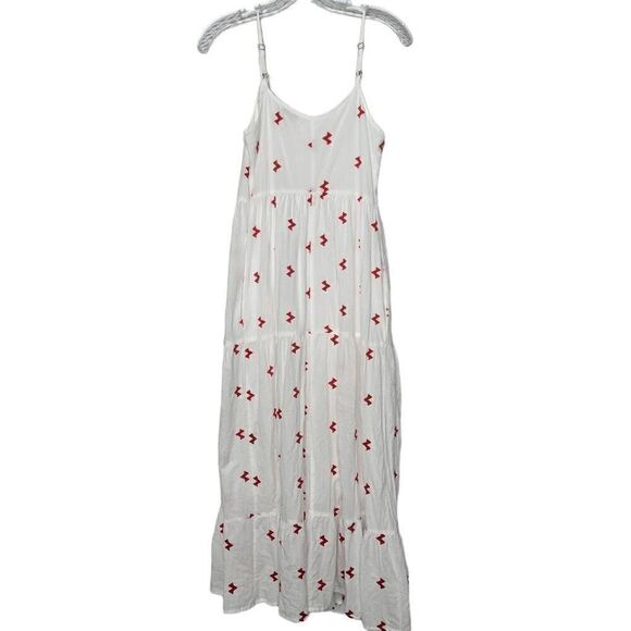 SPIRIT OF GRACE Arlaine Embroidered Button Front Dress Size S - Picture 6 of 9